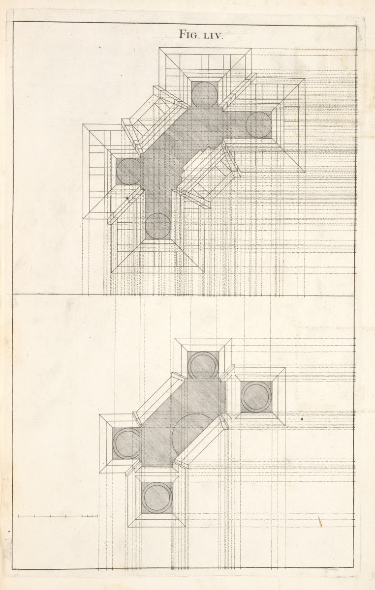The plan of a design of the Corinthian order 1707