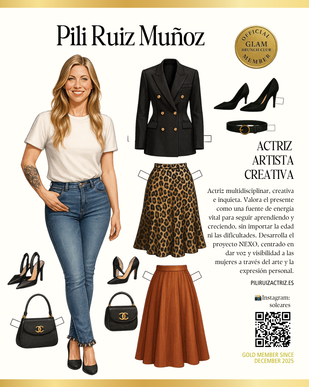 Glam Doll oficial de Pili Ruiz Muñoz