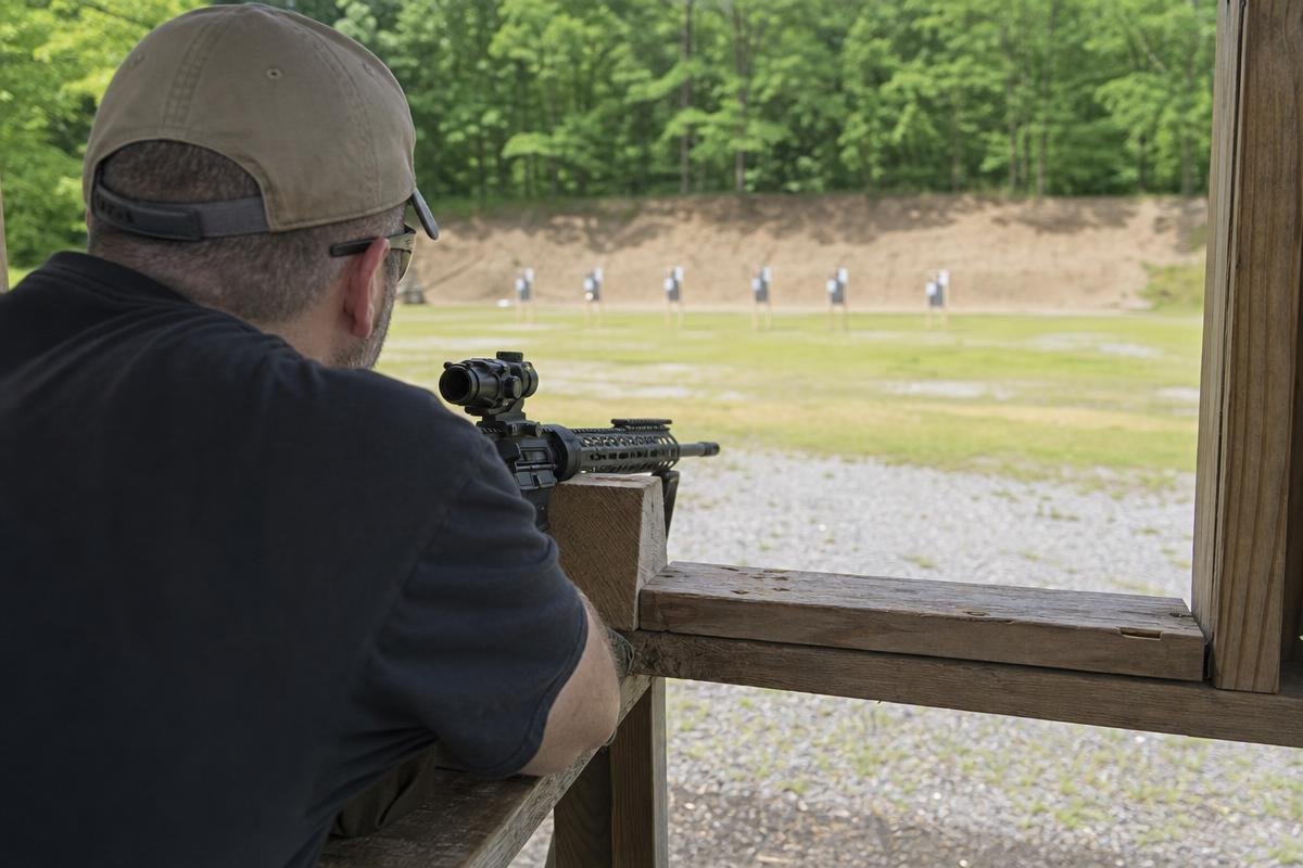 indoor vs outdoor shooting range etiquette for first-time rifle shooters