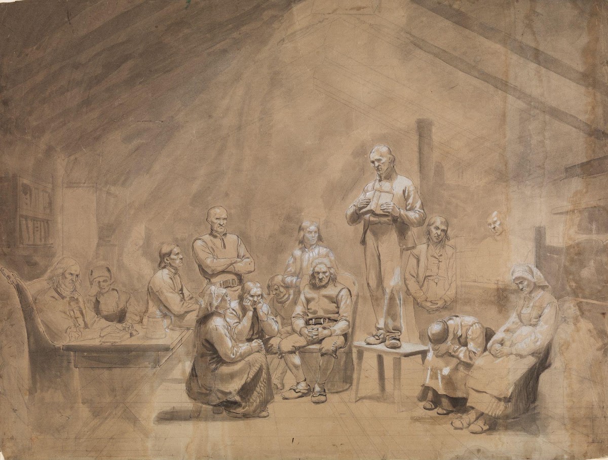 Haugianerne between 1845   1848