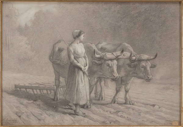 The Harrower La herseuse 1872
