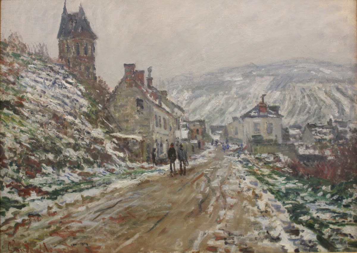 Village Street Vétheuil 1879