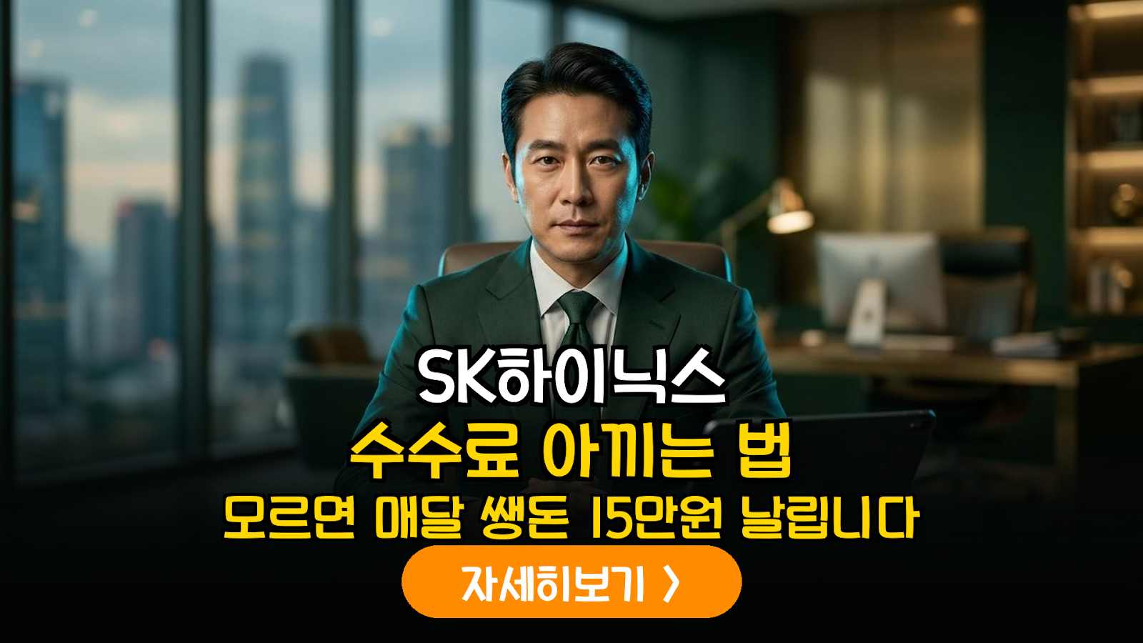 SK하이닉스 대량 매매 시 거래 비용을 80% 절감하는 실전 수수료 가이드