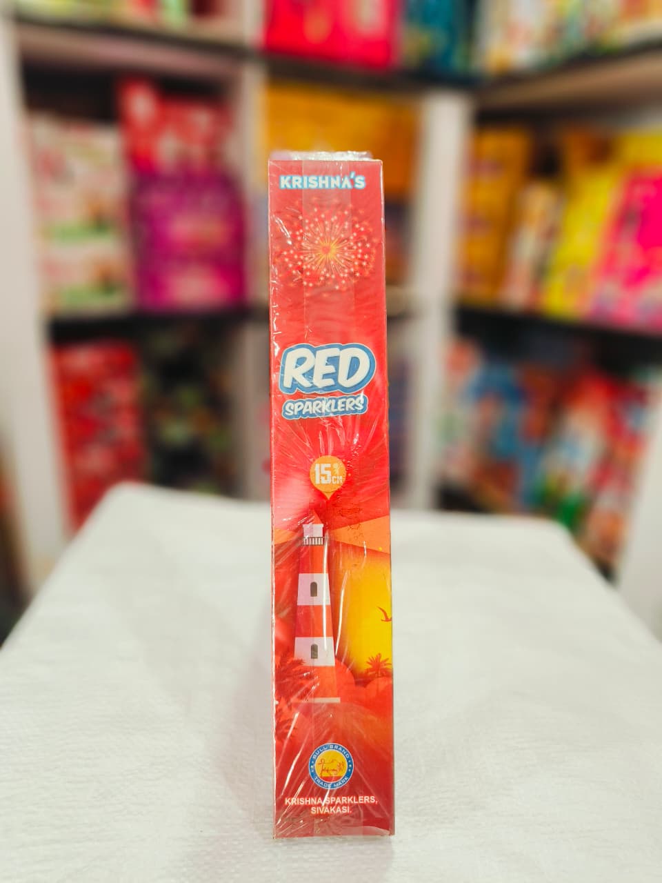 15 CM RED SPARKLERS