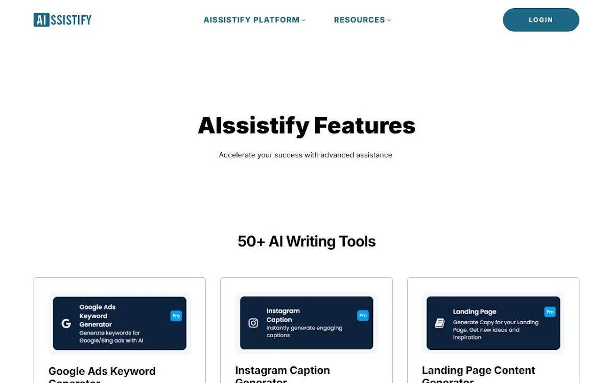 Captura de AIssistify