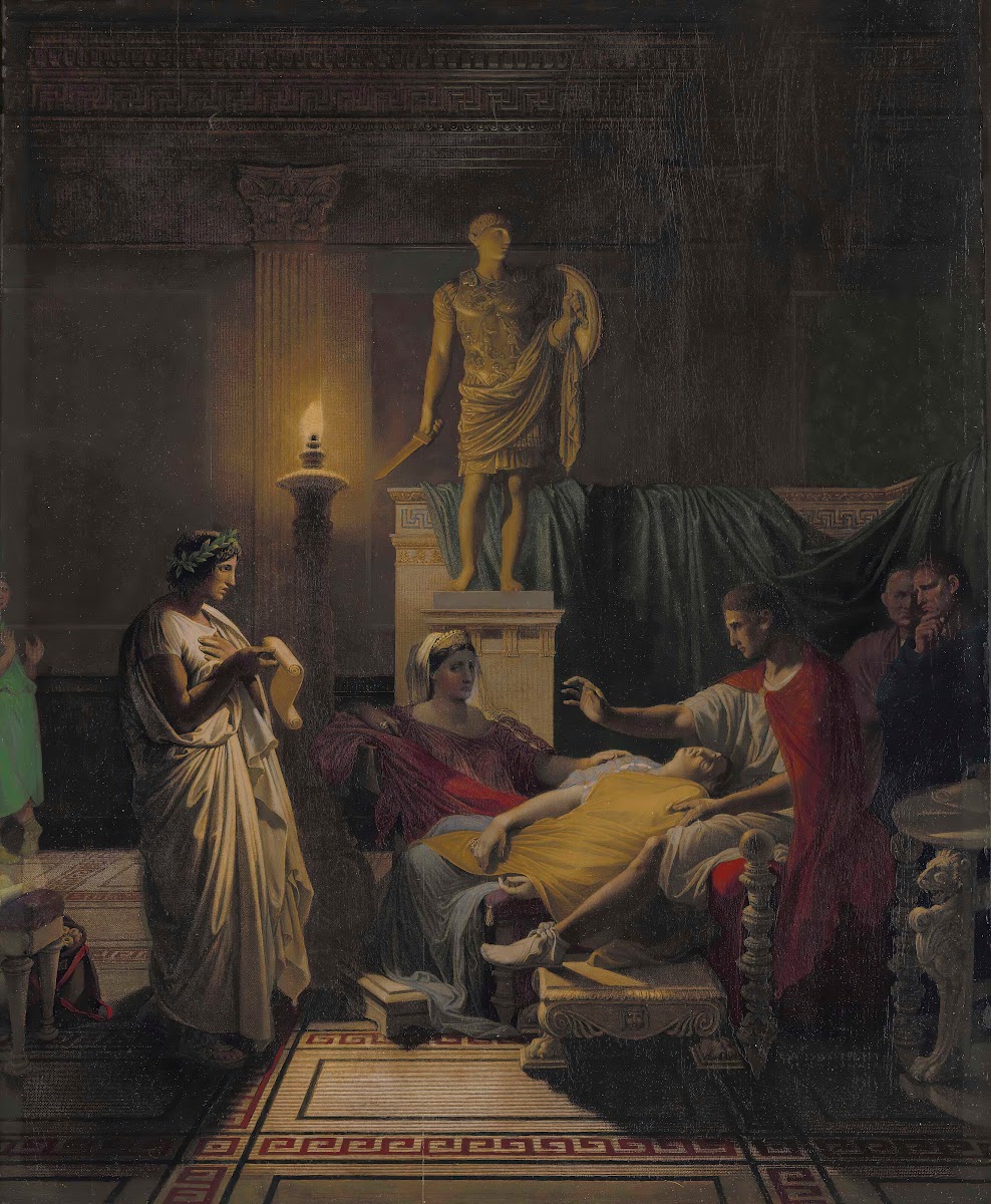 Virgil Reading from the Aeneid 1864