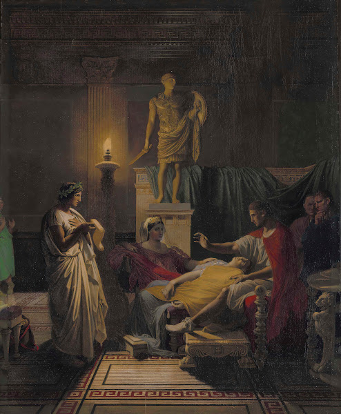 Virgil Reading from the Aeneid 1864