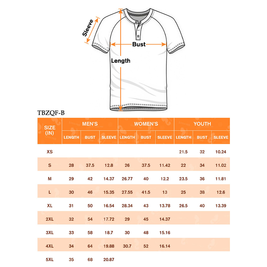 AOP Baseball Collar Raglan Sleeve 2 Buttons