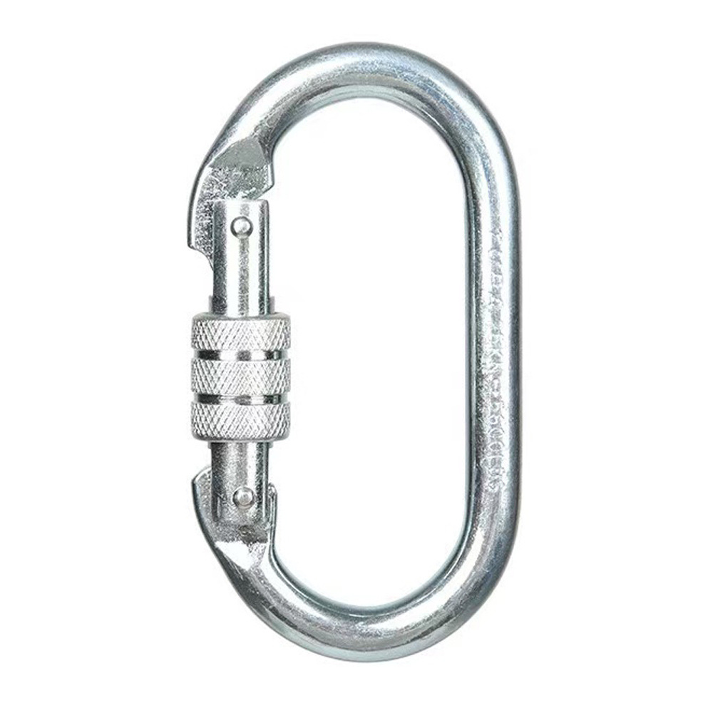 Stahlkarabiner für Klettern, 25 KN