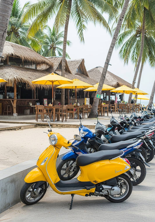 Yellow Scooter Beach Bar