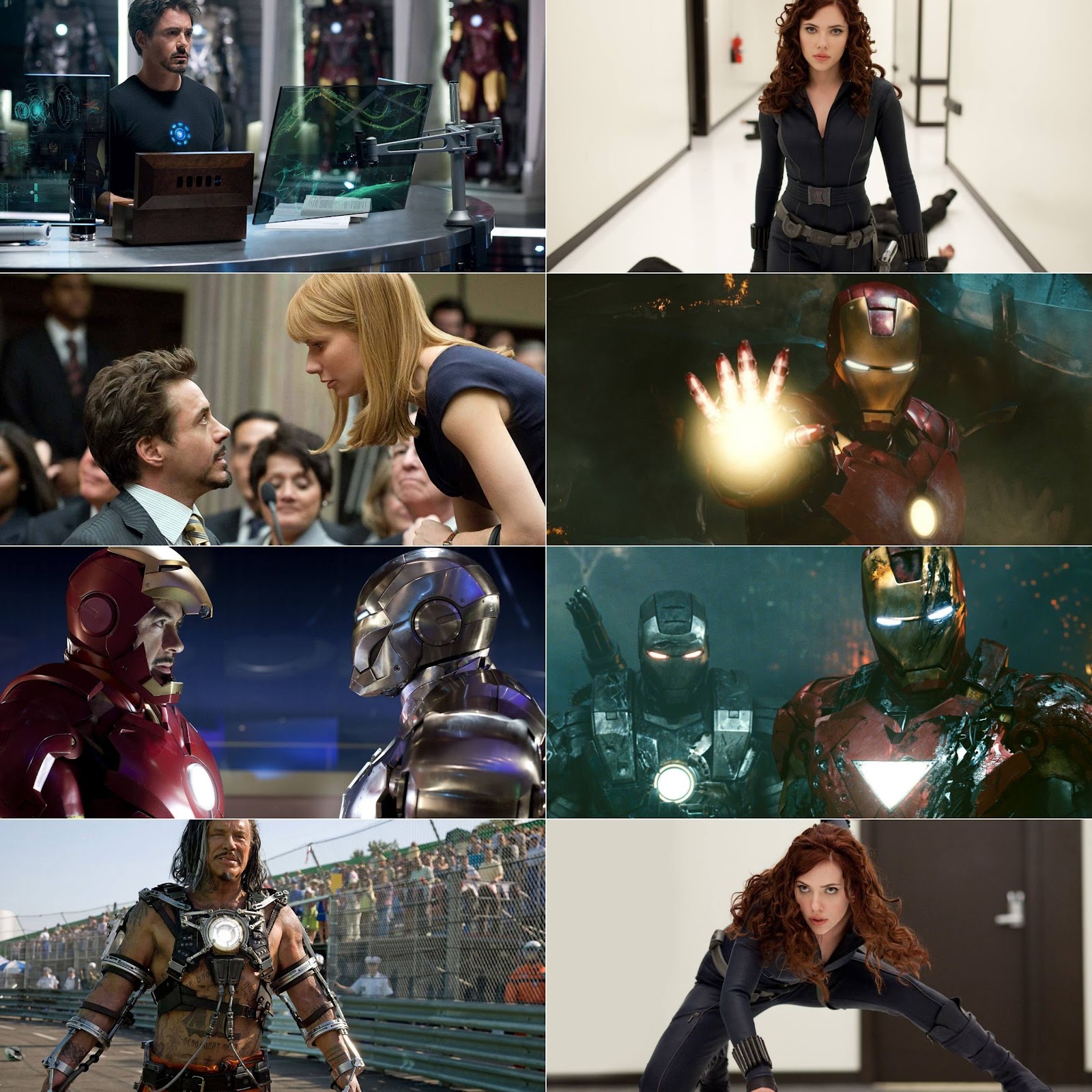Iron Man 2 (2010) (Hindi + English) Dual Audio MCU Movie BluRay HD ESub screenshot 1