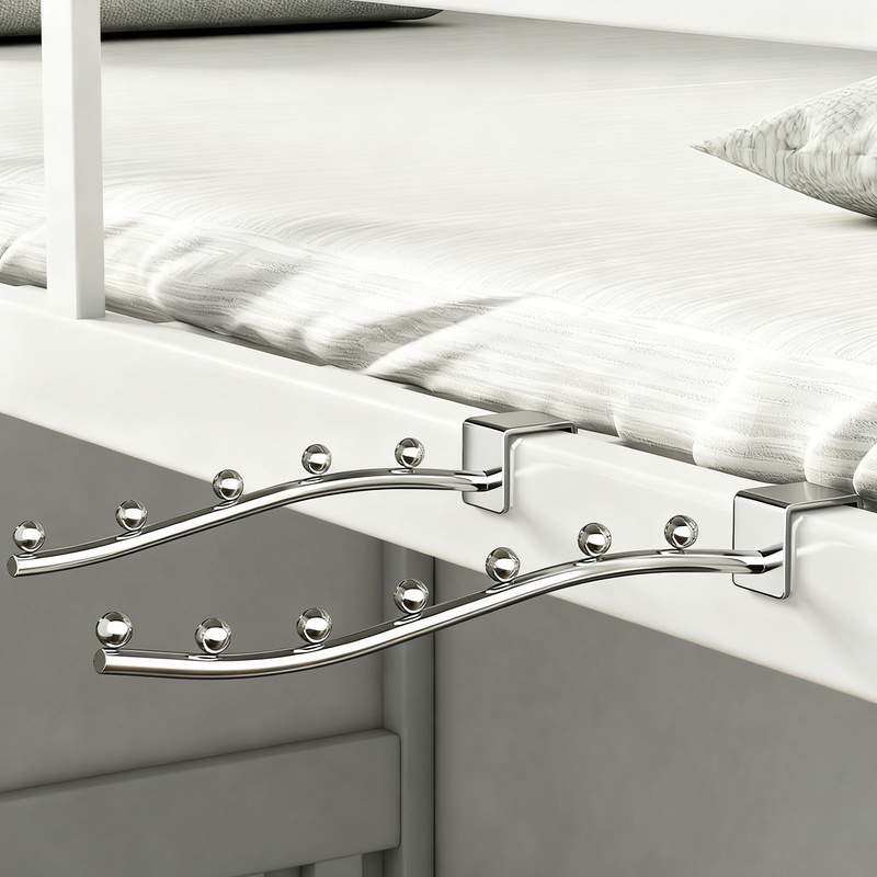 Wall hook for clothing, stainless steel, multiple