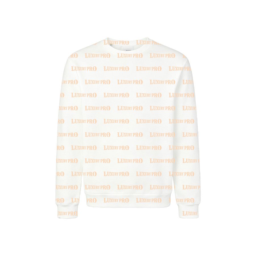 AOP Imitation Knit Sweater