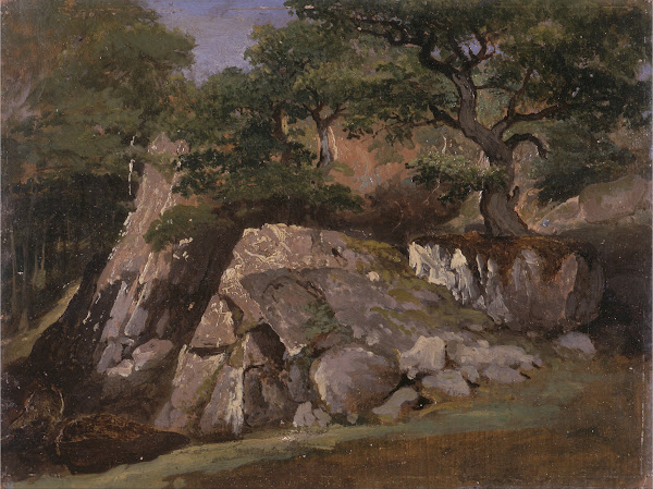 A View of the Valley of Rocks near Mittlach Alsace