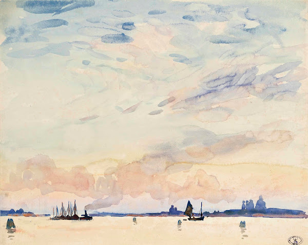 The lagoon Venice
