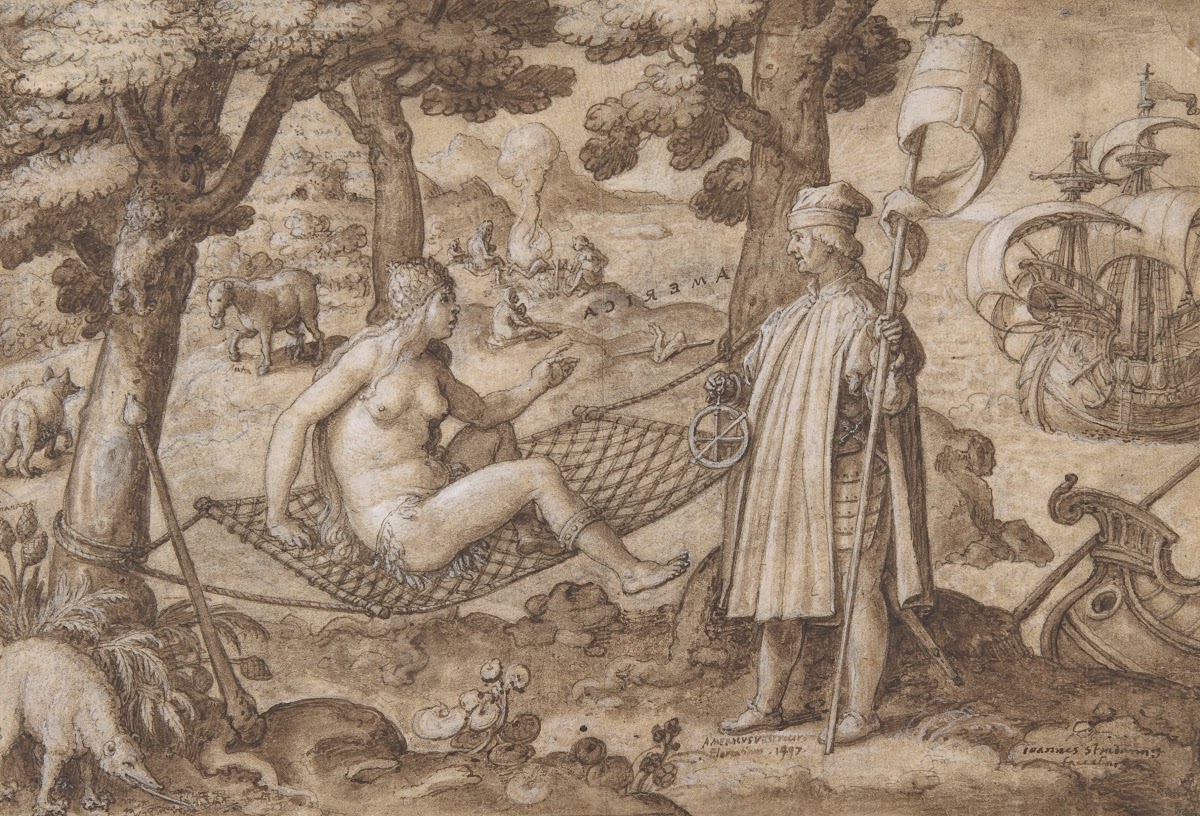 Allegory of America ca 158789