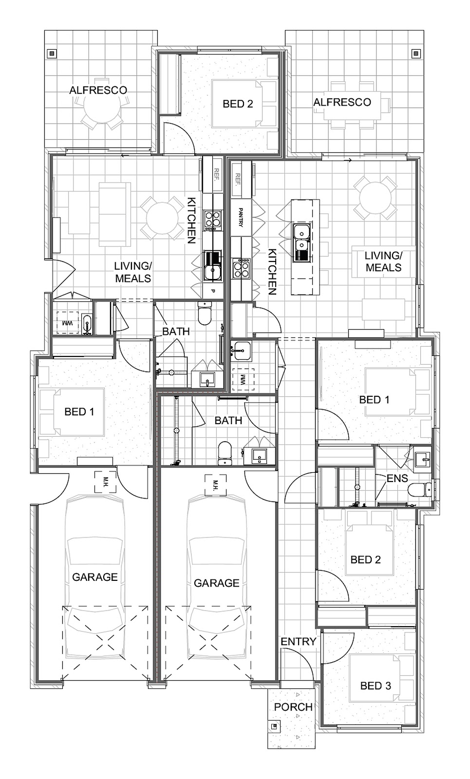 Dual Key Investment Property in Oakey, QLD (4.73% Yield) | Aus Investment Properties - Floor Plan 1