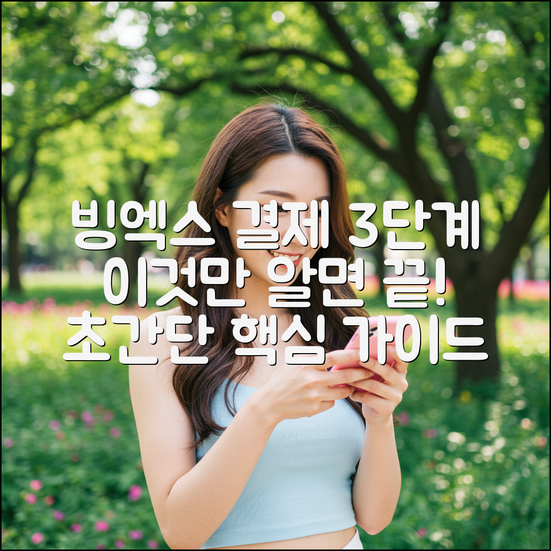 빙엑스 결제 3단계 변경: 초간단 가이드