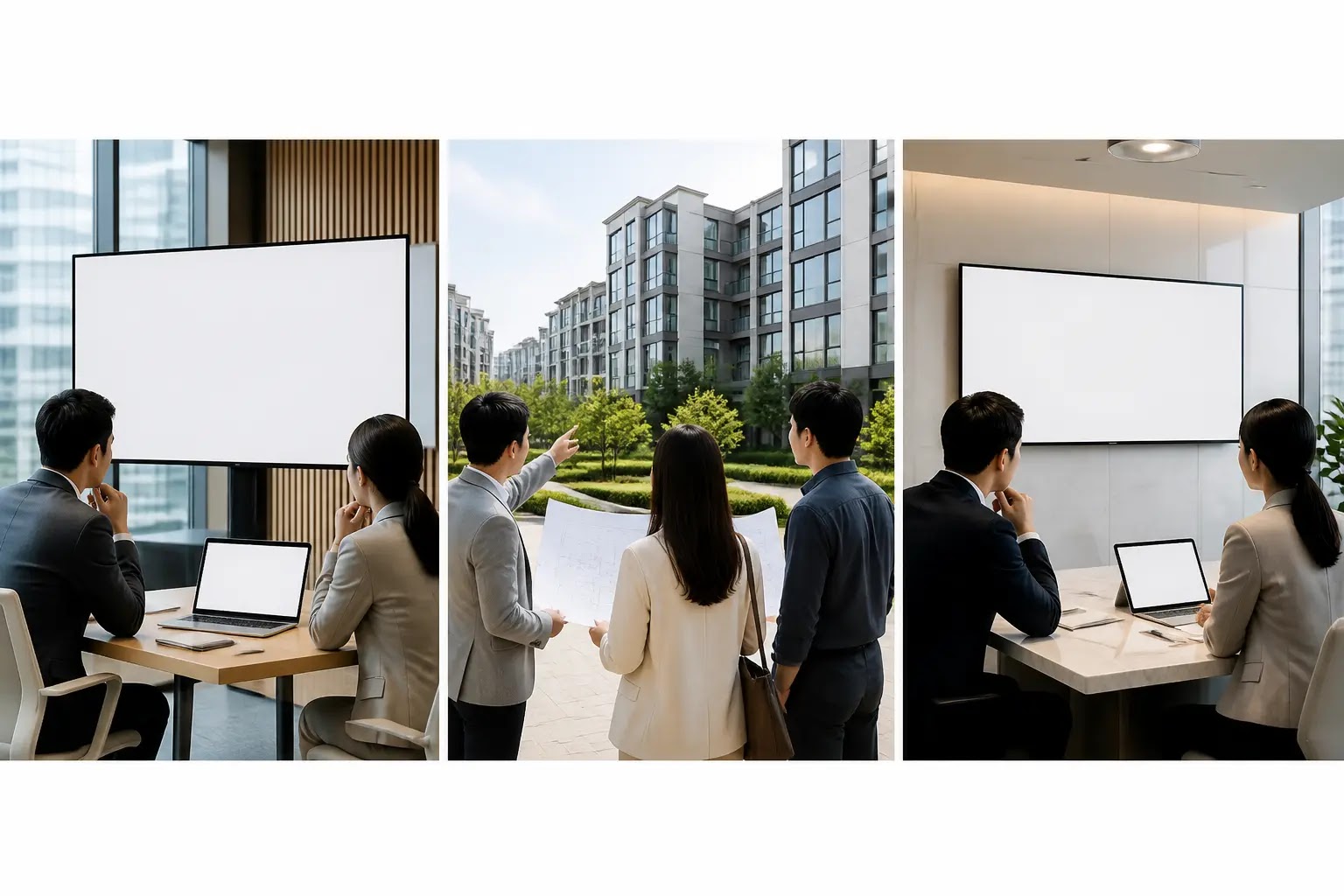 AI-generated Business Daily Brief multi-story editorial montage