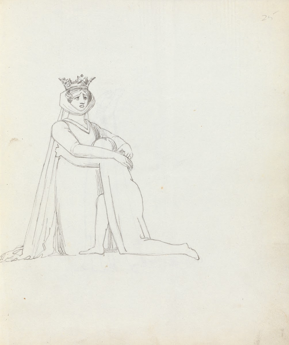 Mrs Siddons kneeling with child 1783