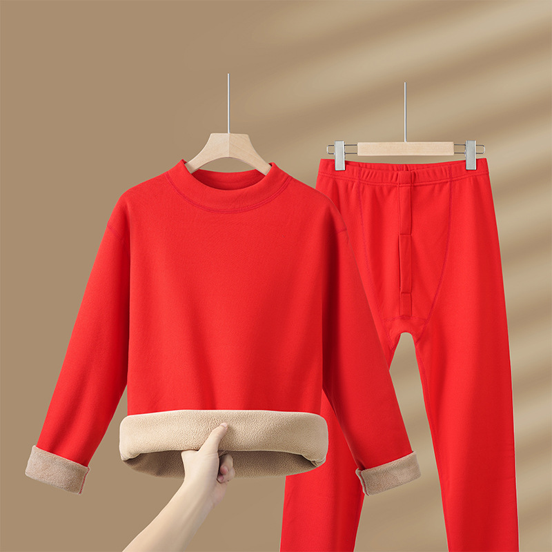 Thermal Underwear Set, insulated, with stand-up collar