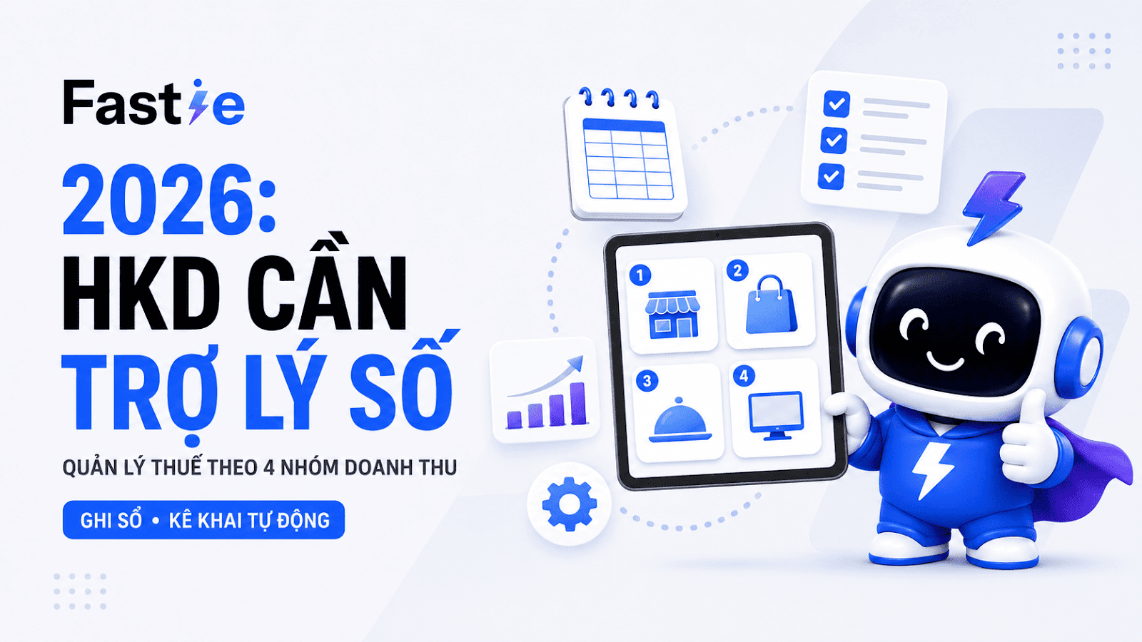 Sổ tay doanh thu hộ kinh doanh 2026: mẫu sổ và cách ghi chép đúng chuẩn