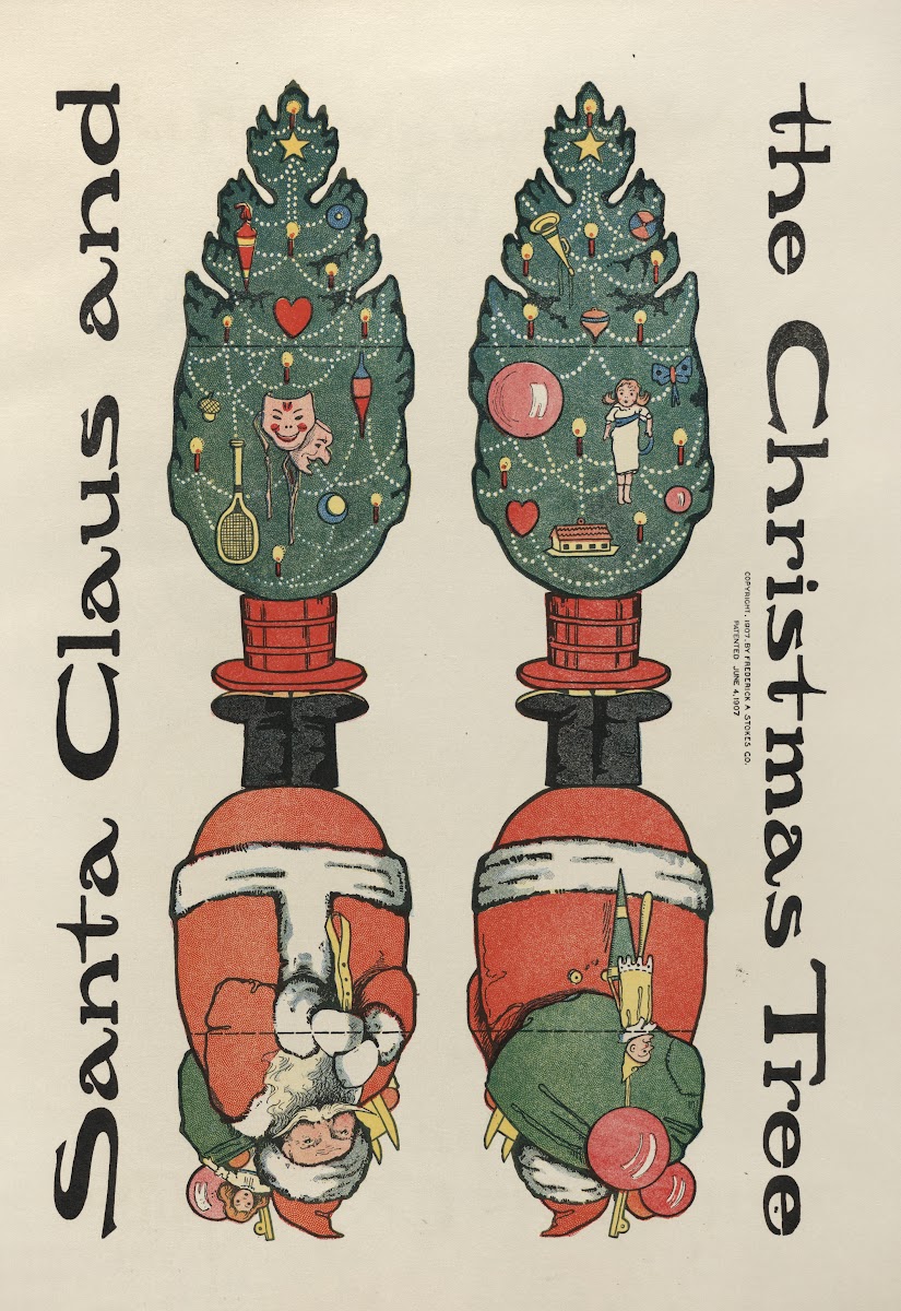 Santa Claus and the Christmas tree 1907