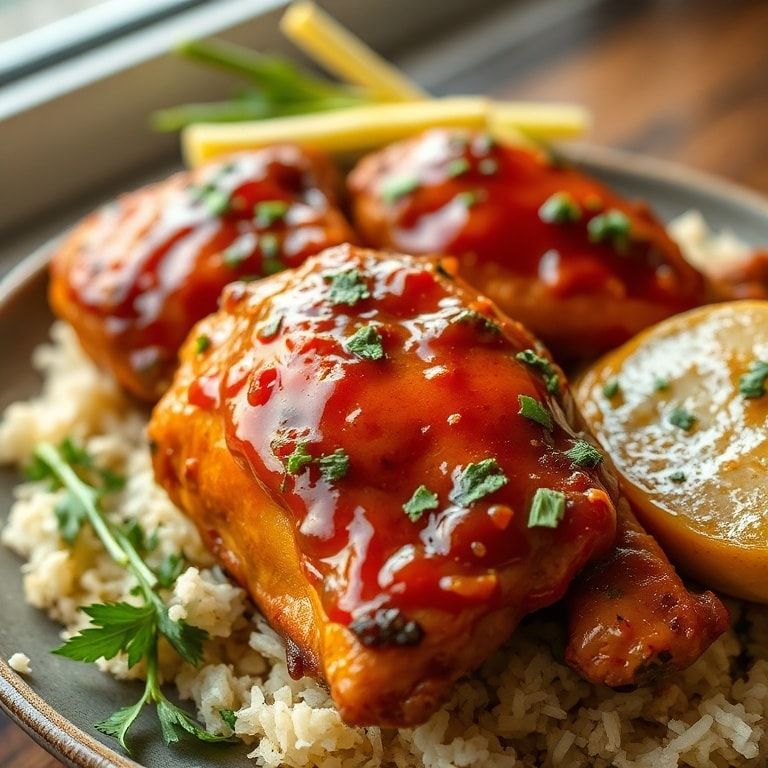Easy Low Carb BBQ Chicken Thighs for Weeknight Dinner – Juicy, Quick, Family-Friendly