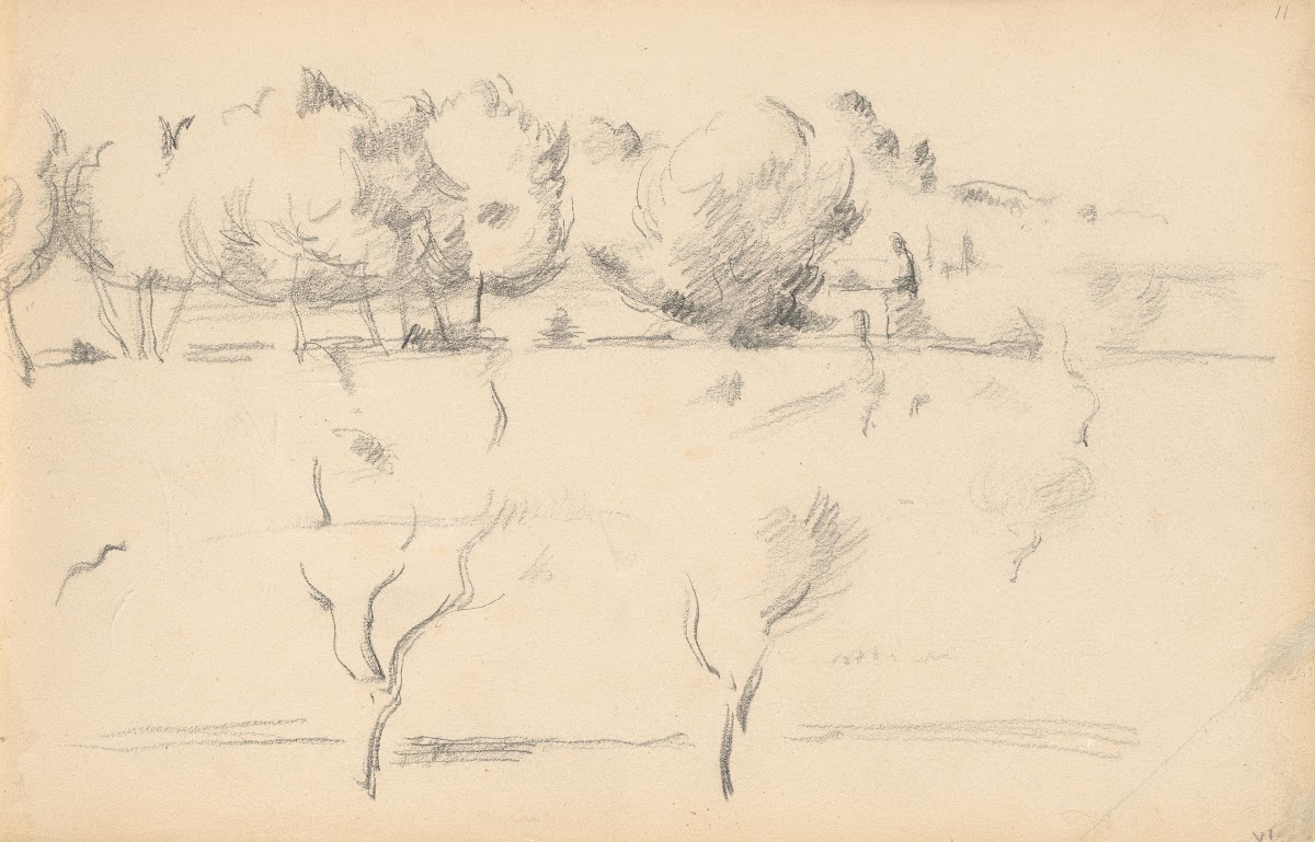 Landscape with Trees 1895 1898