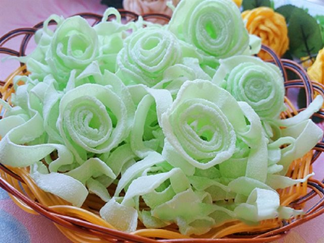 Mứt Dừa Vị Lá Dứa Thơm Béo