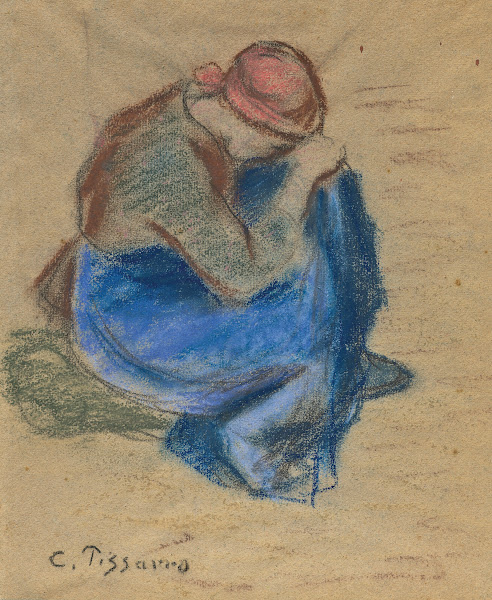 Paysanne accroupie 1881 82