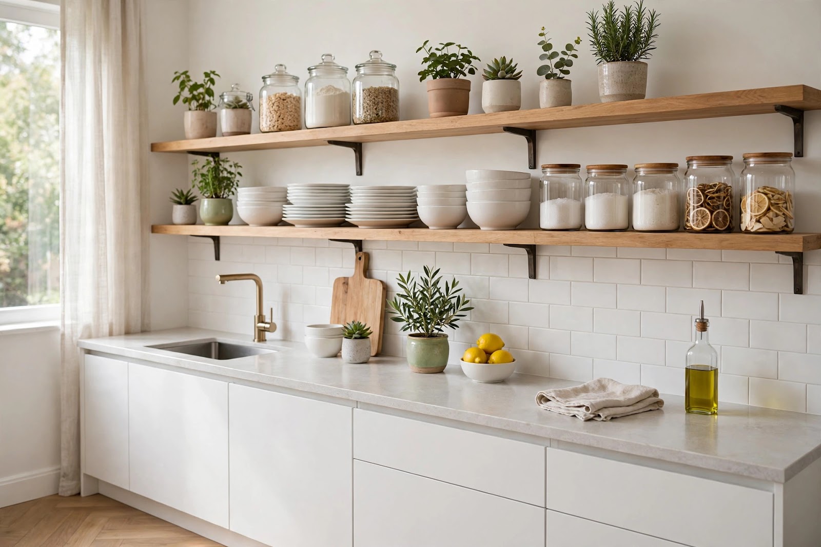 How to Style Open Shelving in a Kitchen: Display, Storage, and Balance Without the Clutter