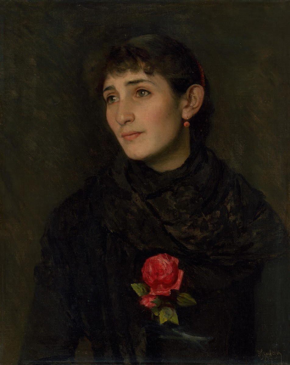 Portrait of the artists Wife 1887