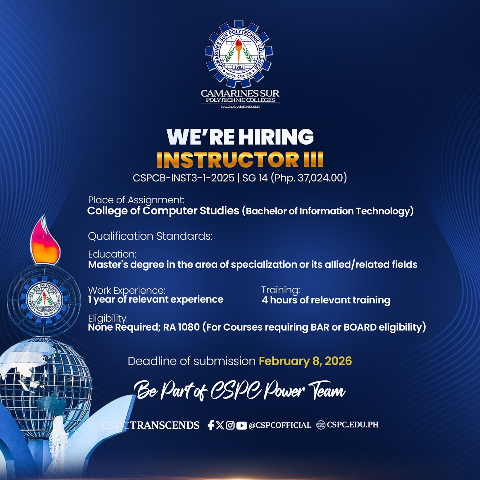 𝗪𝗘’𝗥𝗘 𝗛𝗜𝗥𝗜𝗡𝗚!