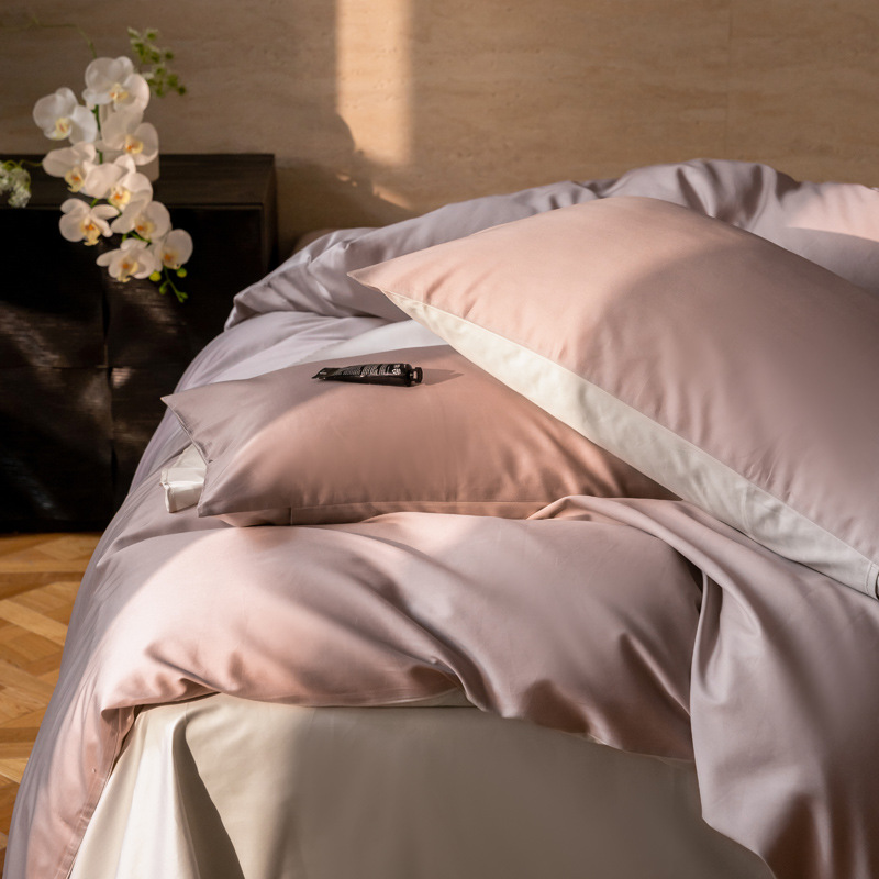 Long Staple Cotton Bedding in Satin Weave