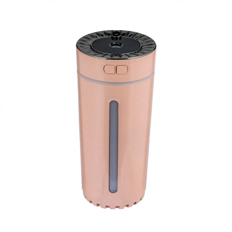 Car air freshener with spray function and humidity