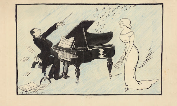 Marthe Régnier et Raoul Gunsbourg 1910s