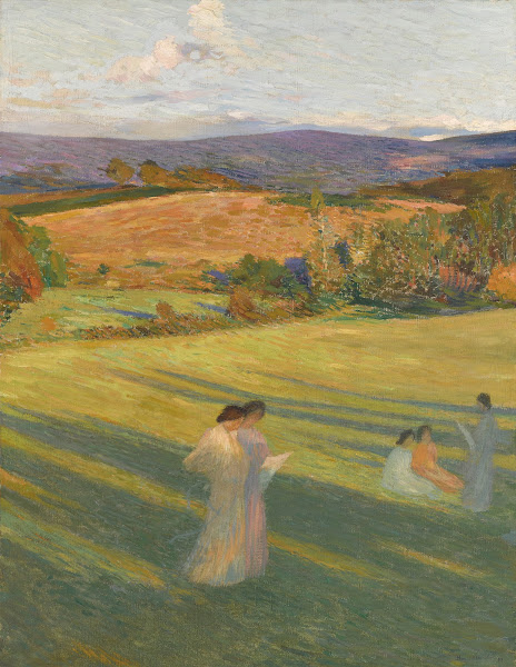 Muses dans un paysage 1897