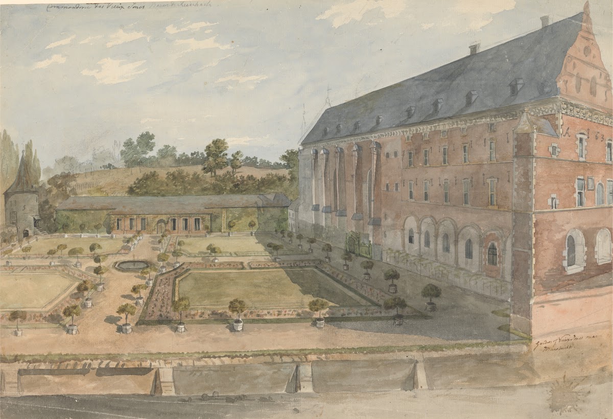 Garden of Vieux Jones near Maastricht between 1784 and 1794