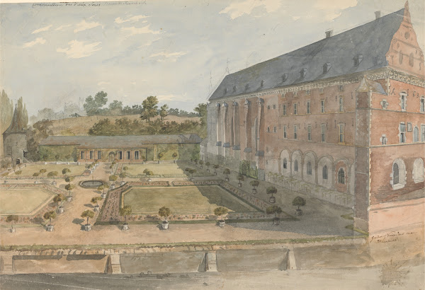 Garden of Vieux Jones near Maastricht between 1784 and 1794