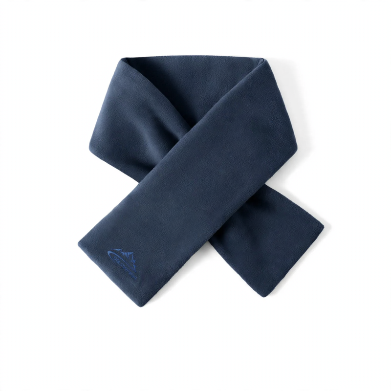 Warm knit loop scarf for outdoor activities