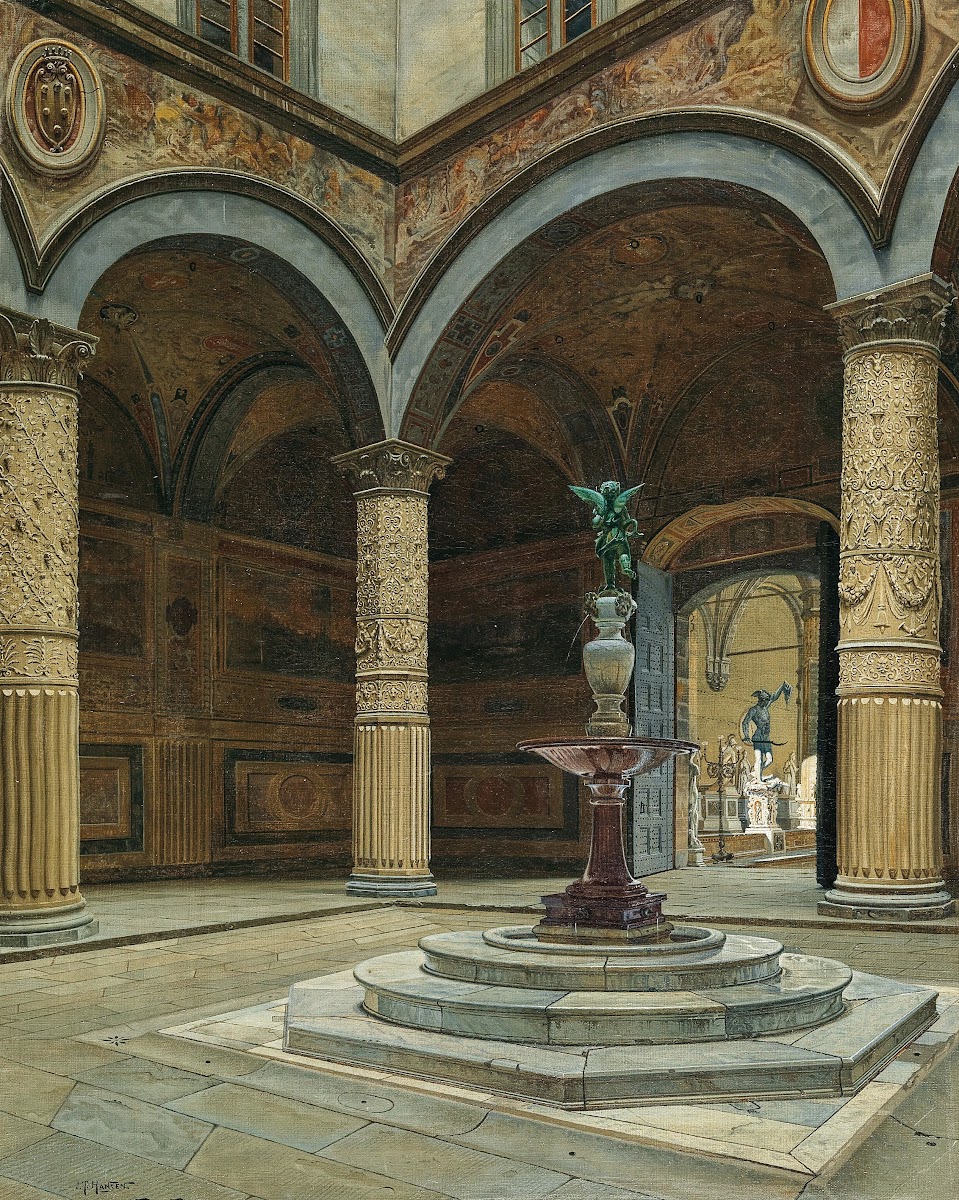 Florence Palazzo Vecchio 1891