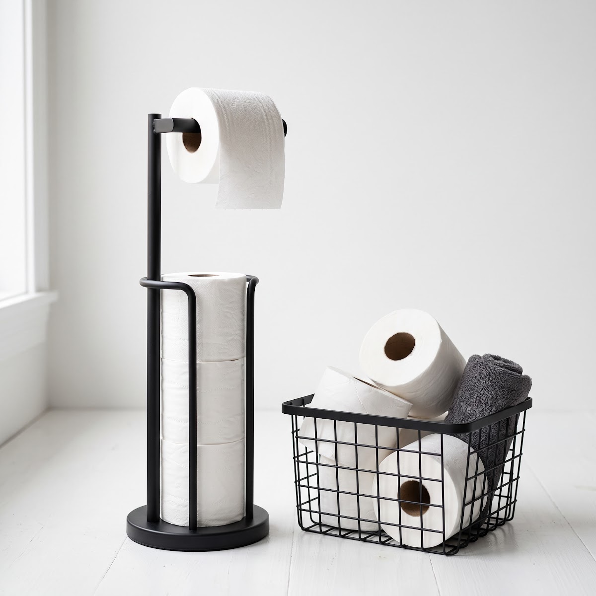 Best Toilet Paper Storage Holders for Small Bathrooms (2026) - BEST BUDGET — PRODUCT SHOT