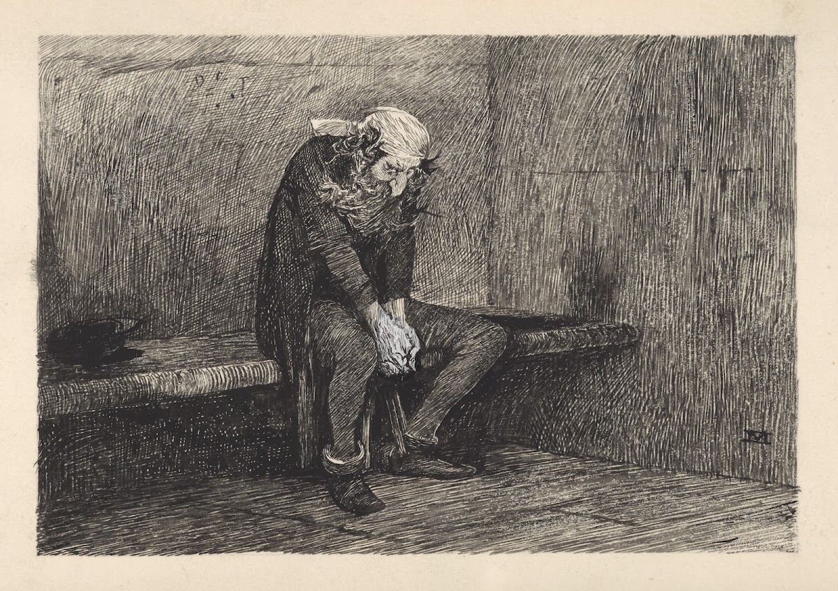 Fagin in his cell 1839