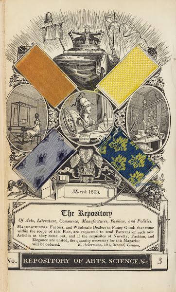The Repository of Arts Literature Commerce Manufactures Fashions and Politics 1s