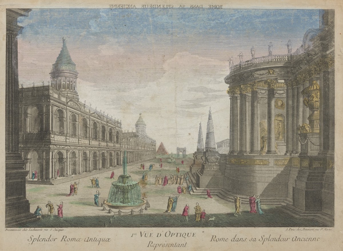 Rome in her Ancient Splendor 1750