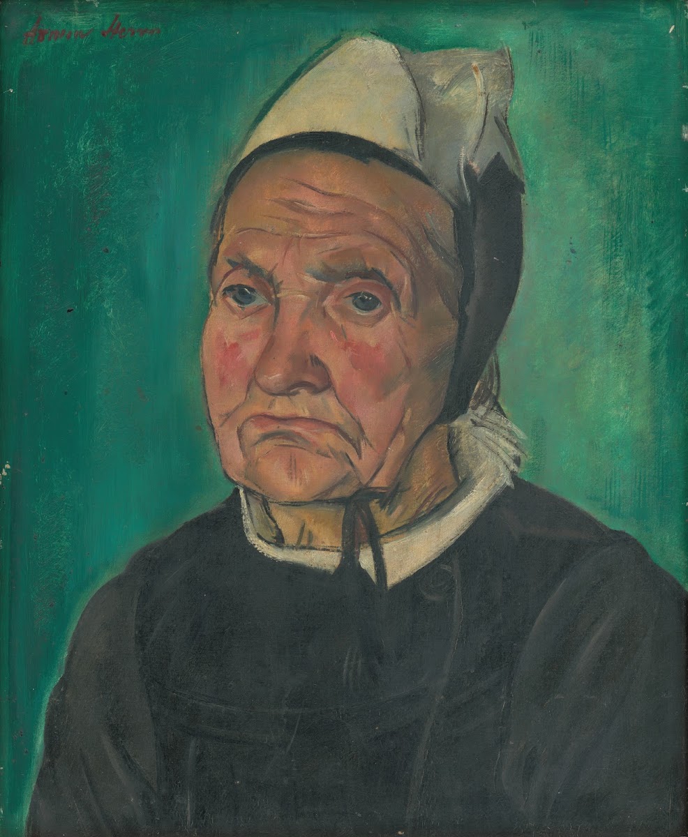 Head of a Breton Woman 19301935