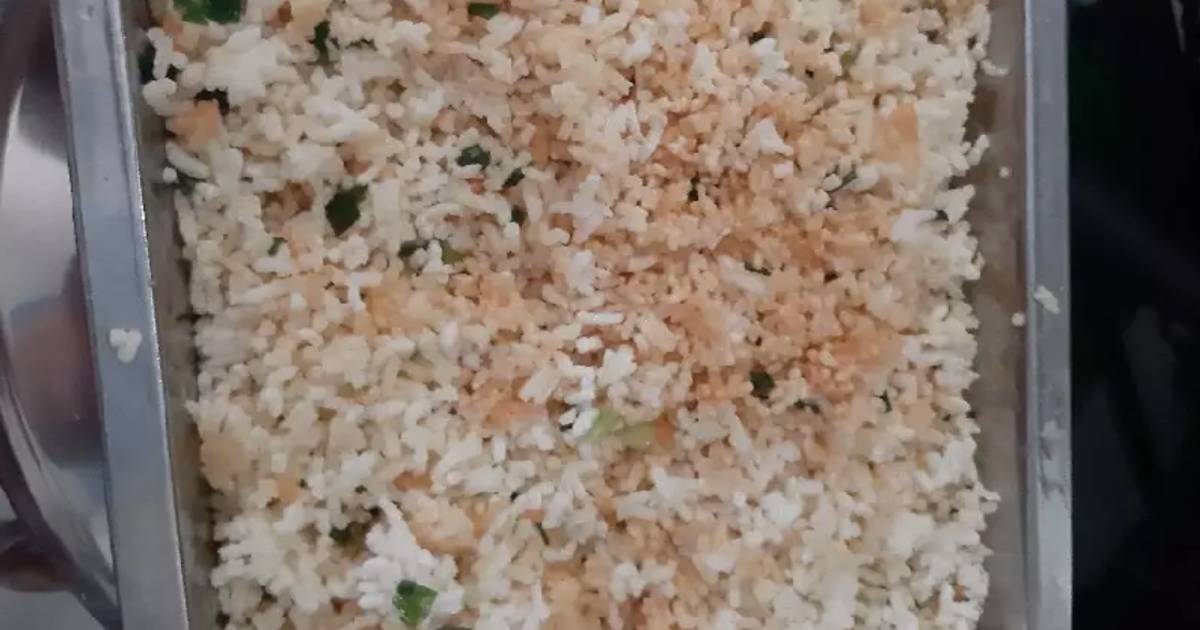 Cơm cháy mỡ hành