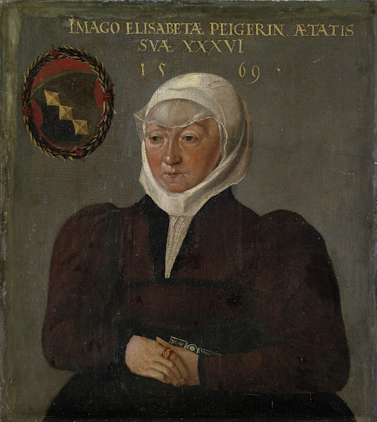 Portrait Of Elisabeth Peyer Of Schaffhausen 1569