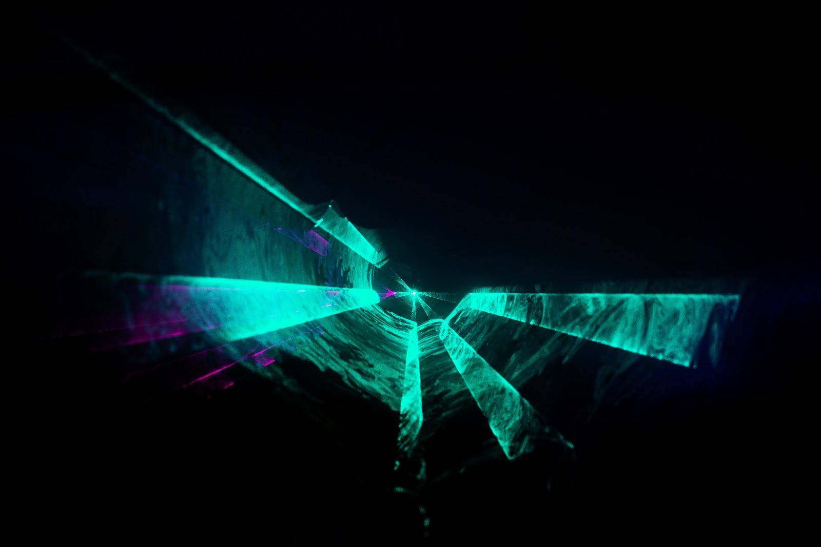 Jeux de lumière et lasers